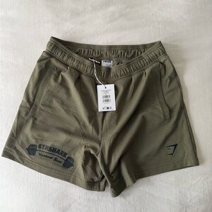 Gymshark Olive Green Men's Shorts